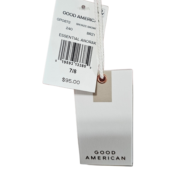 Good American Essential Anorak NWT - Picture 6 of 9